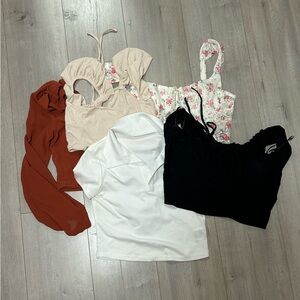 5 crop tops